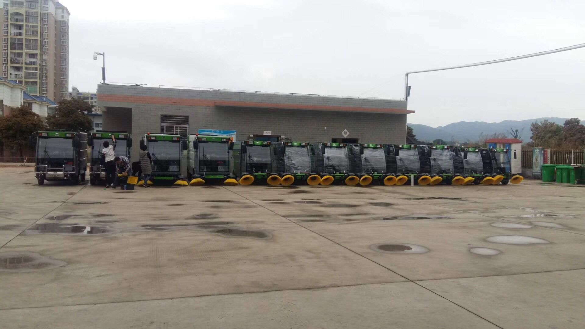 福建某環衛系統——瑞保Q9、瑞清S19
